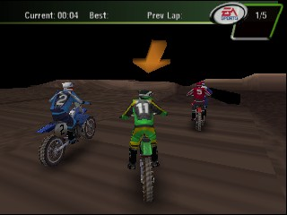 Supercross 2000 (Europe) (En,Fr,De) In game screenshot